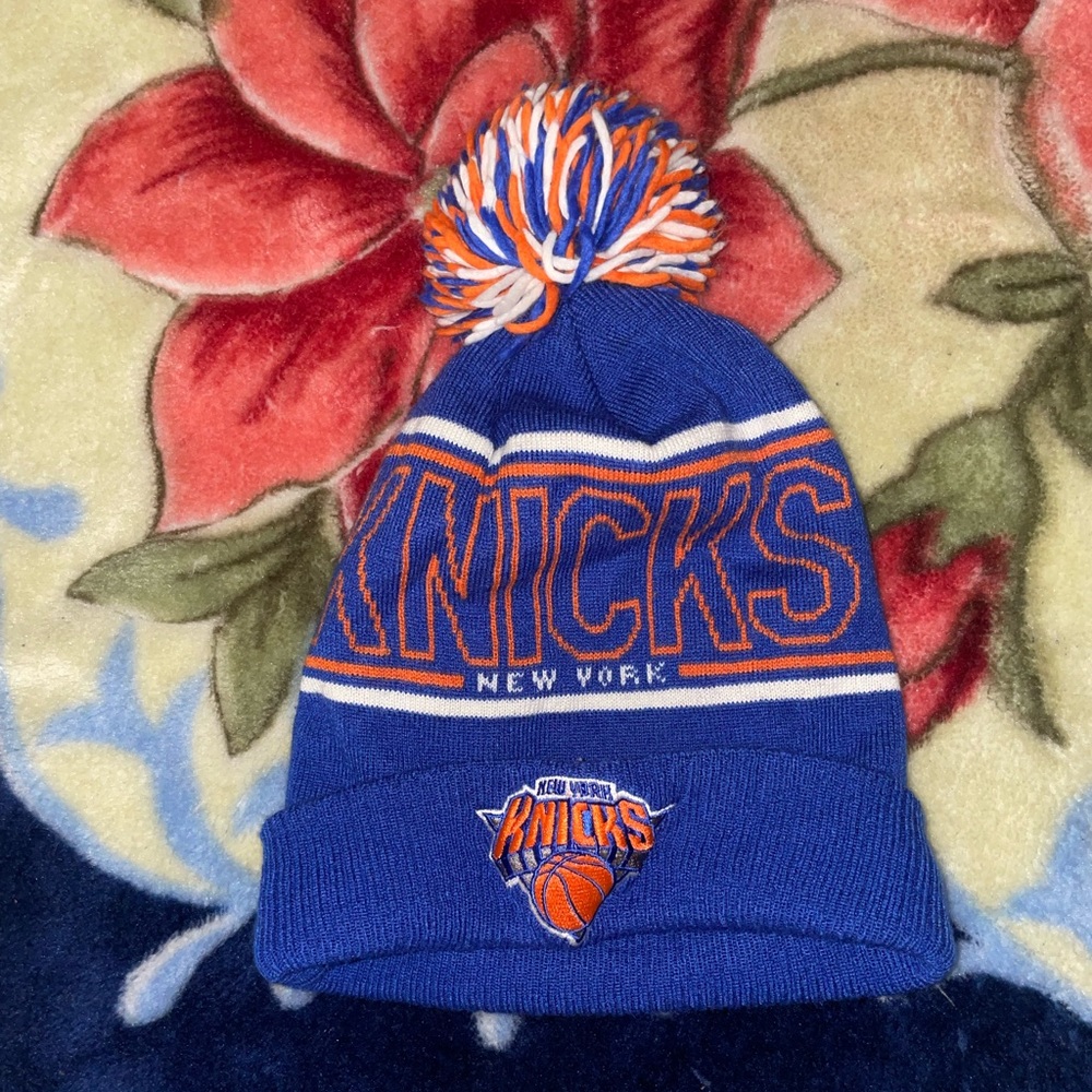 Adidas New York Knicks winter beanie